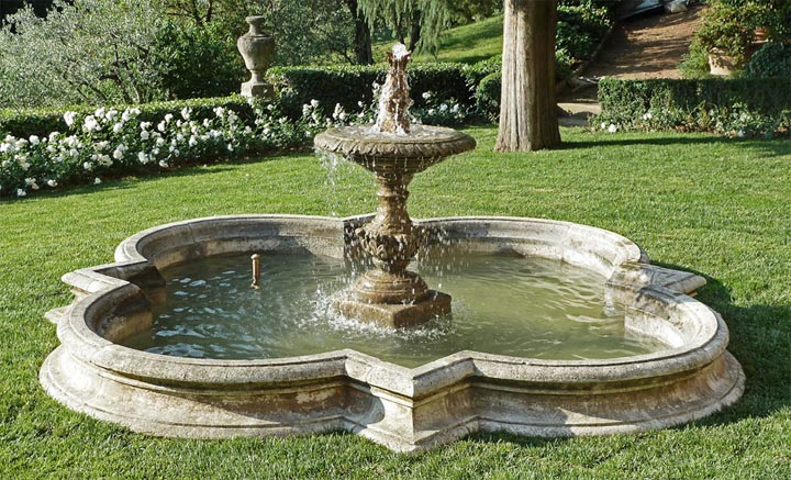Classic fountain for gardens
